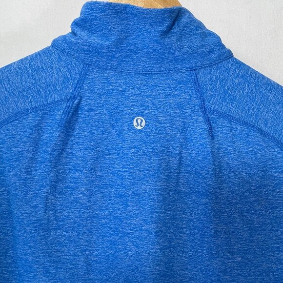 Lululemon Mens Surge Warm 1/2 Zip L/S Running Shirt EUC Sz L - Picture 7 of 9